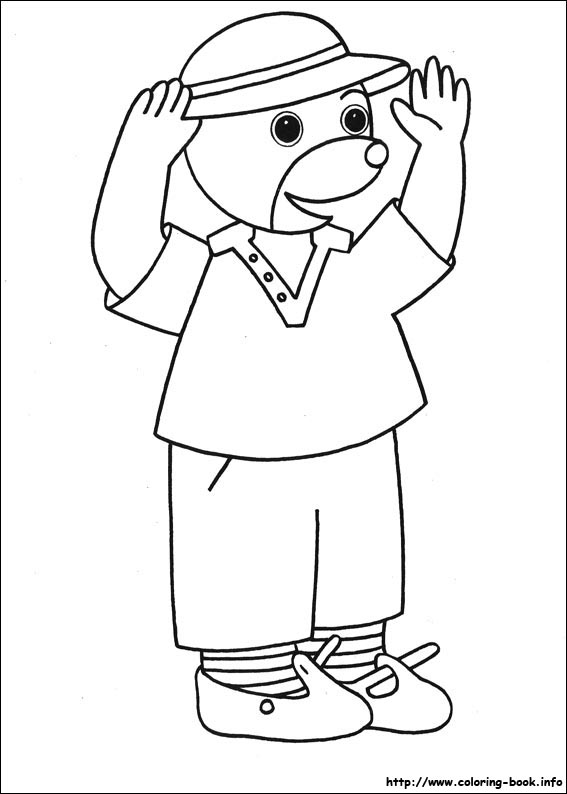 Little Brown Bear coloring picture